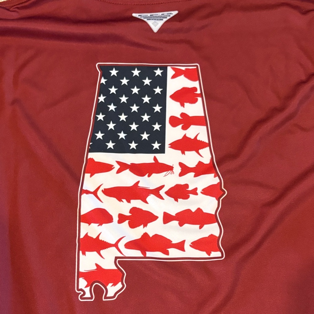Columbia Burgundy Shirt